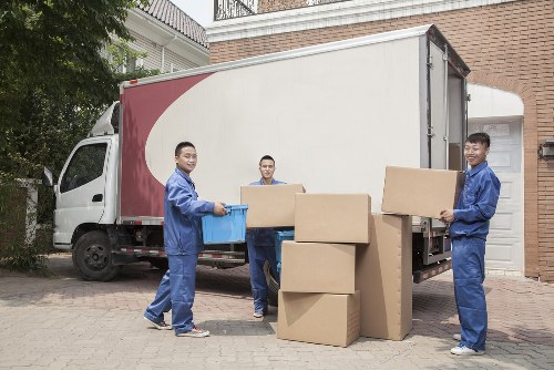 Moving team handling furniture near Highgate homes and flats