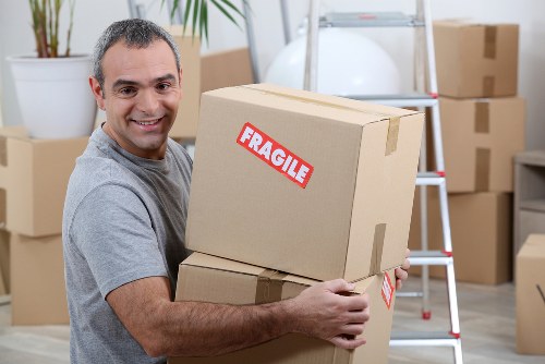 Man With Van Highgate secure payment page illustration