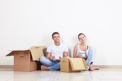 Packing and loading service for a flat move in Highgate