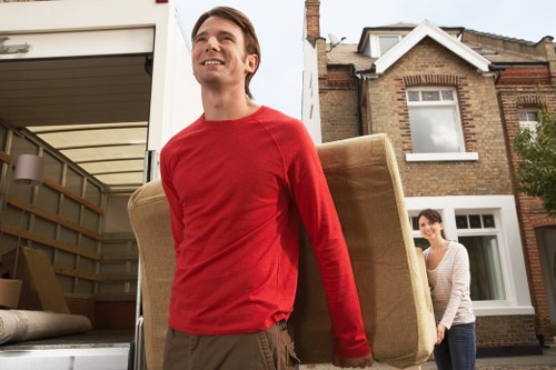 Removal van service planning a move in Highgate