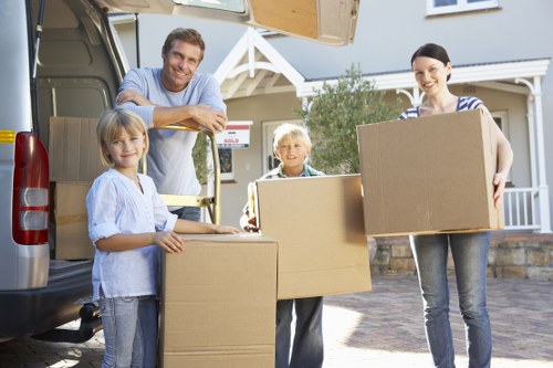 Careful handling of household belongings during a Highgate moving job