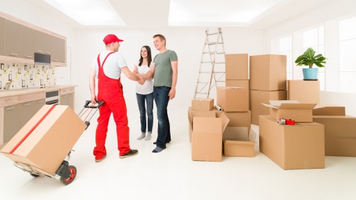Household removal service supporting a flat move in Highgate