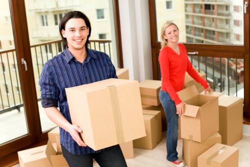 Packing and preparation for a Highgate man with van move